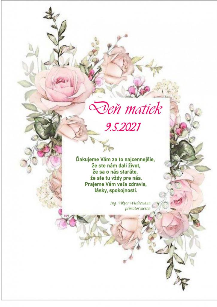 DEň MATIEK