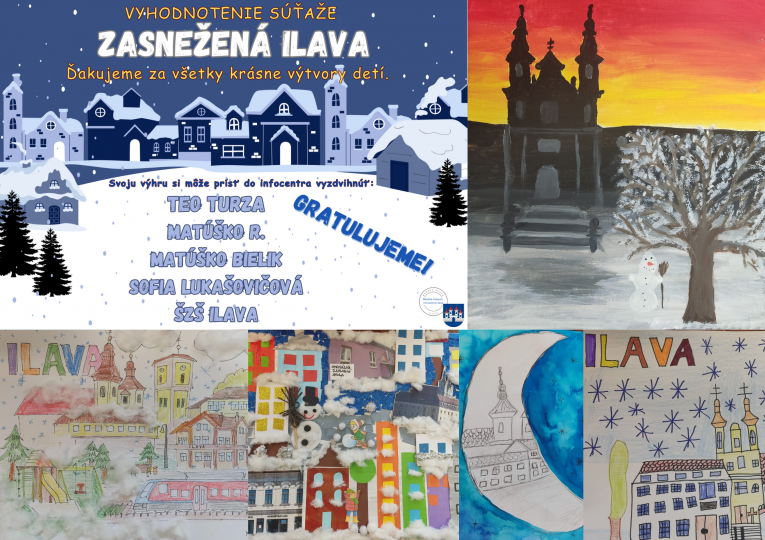 Zasnežená ILAVA víťazi