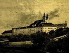 Ilavský hrad okolo roku 1900