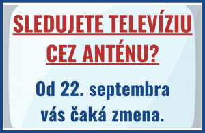 TV cez anténu