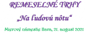 remeselne trhy 