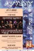 Koncert KAPUCÍNI - prvá adventná nedeľa