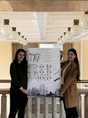 Šikovná študentka architektúry - Ilavčanka Sandra Blaškovičová - pôjde obhájiť Slovensko so svojim víťazným návrhom do Portugalska 