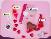 Ako správne vytriediť obaly z valentínskych darčekov?