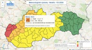 Mestský krízový štáb sa zaoberal meteorologickými výstrahami a protipovodňovými opatreniami